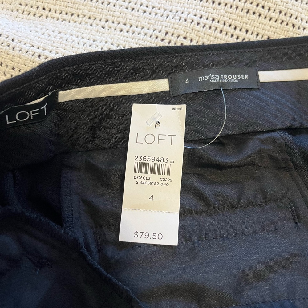 LOFT Black Marisa Trousers - Picture 2 of 10